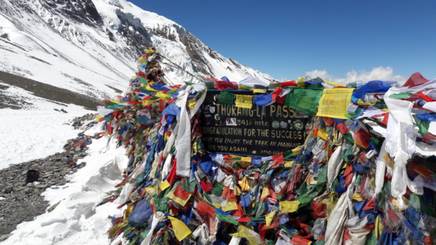 Annapurna Trail Trek - Hoogste punt