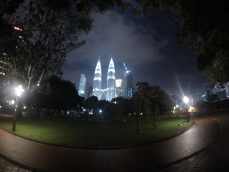 Petronas Twin Towers - By night