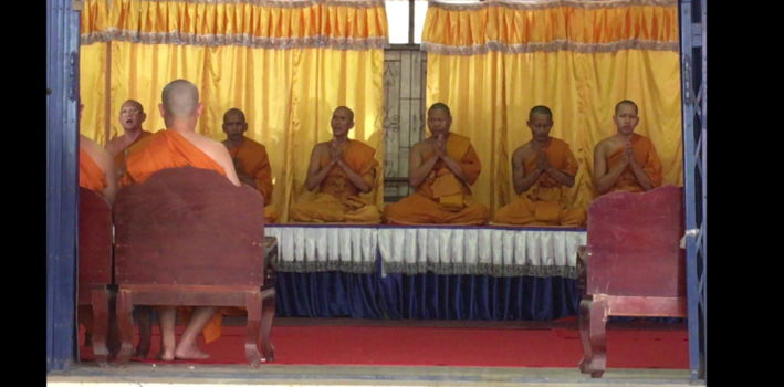 Bangkok - Crematie ritueel