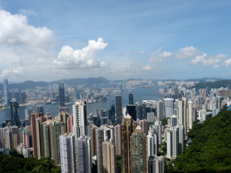 Hong Kong - Perfect view from The Peak