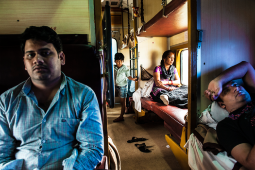 Rondreis Rajasthan - Trein naar Agra