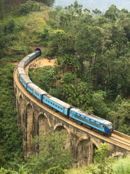 Sri Lanka - Treinen spotten tussen de prachtige natuur.
