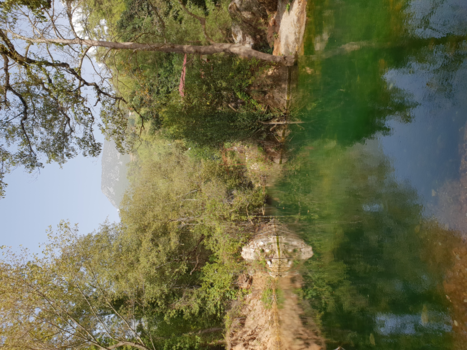 Turkije - Meer bij de watervallen van Alanya