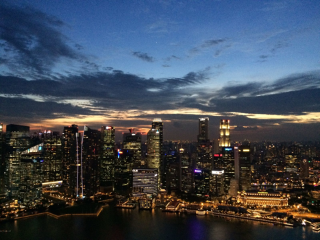Singapore - Singapore sunset