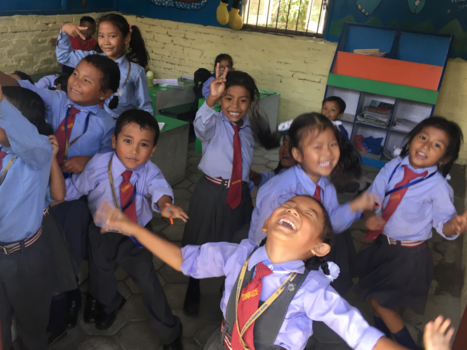 Kathmandu - Blijheid; zelfs met alleen simpelheid