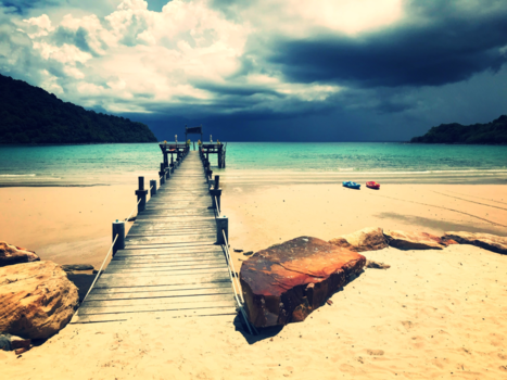 Koh Kood - Naderend onweer