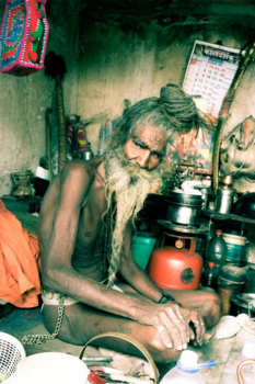 India - Sadhu in Pushkar, India