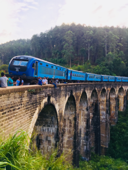 Sri Lanka - Lang de treinsporen in Ella