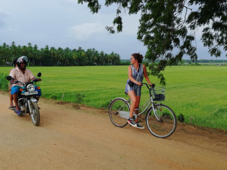 Sri Lanka - Fietstochtje door de rijstvelden