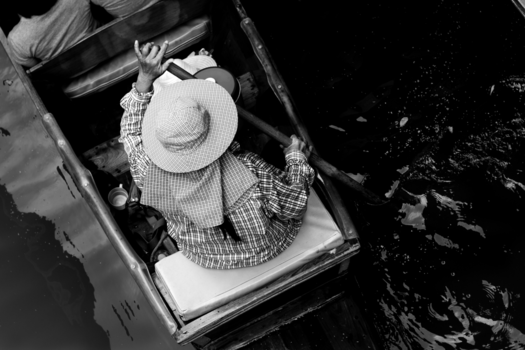 Bangkok - The Rowing Seller