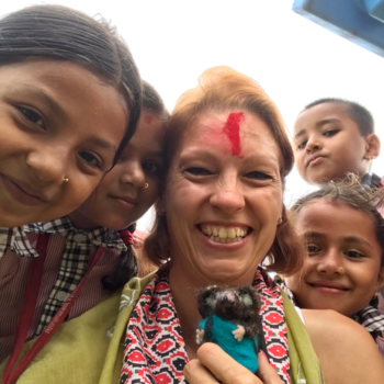 Nepal - Selfie met de reismuis
