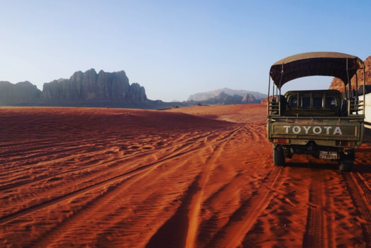 Wadi Rum - Wadi Rum Woestijn Jordanië