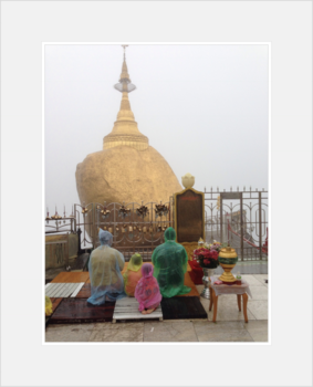 Myanmar - Golden rock Myanmar