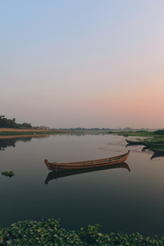 Myanmar - Stilte bij de U Bein Bridge