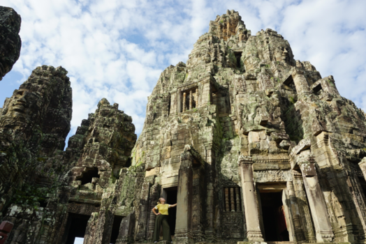 Angkor Wat - The amazing Bayon Temple, a place where you don't have to face time