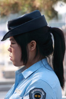 Beijing - Strenge bewaking in wereldstad Beijing