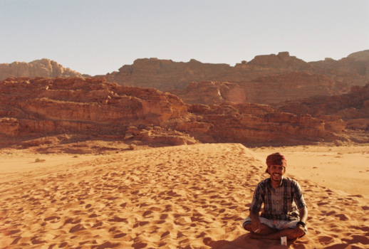 Wadi Rum - Bedouin on a break