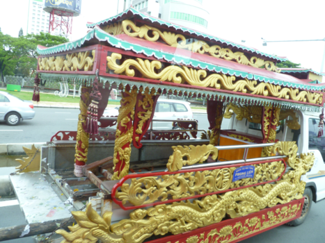 Vietnam - Lijkwagen. Vietnam