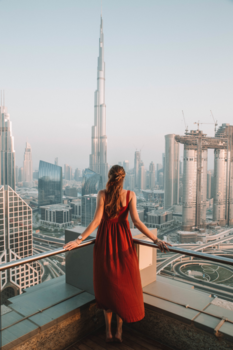 Dubai - Waanzinnig uitzicht op het hoogste gebouw ter wereld