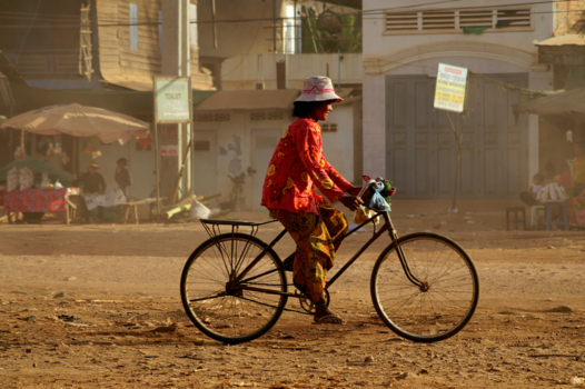 Cambodja - Fietstrektocht door Thailand, Cambodja en Vietnam januari 2007