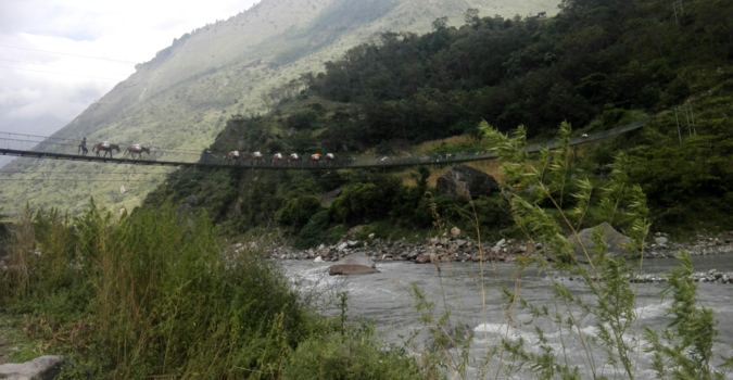 Nepal - "Ezels optocht!"