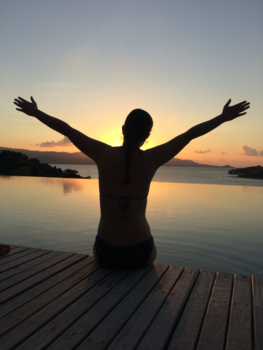 Koh Samui - Een laatste omhelzing met de ondergaande zon in Thailand