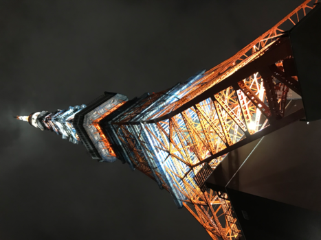 Tokio - Tokyo Tower by night