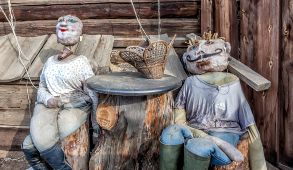 Baikalmeer - even zitten