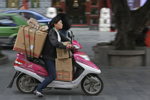 Chengdu - boodschappen doen