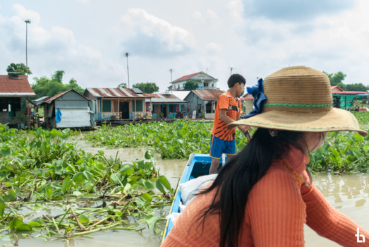 Cambodja - Floating villages