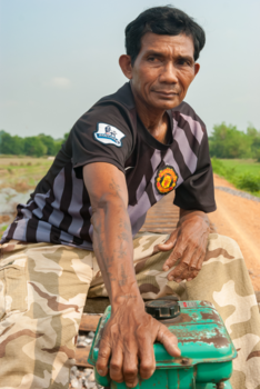 Cambodja - De Bamboo-machinist