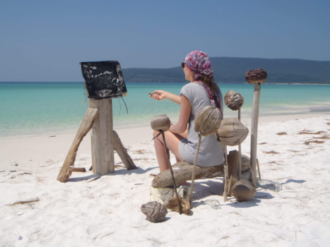 Cambodja - Watch sunset, not netflix