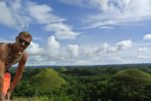 Bohol - Me, myself and the Chocolate Hills - Bohol, Philippines