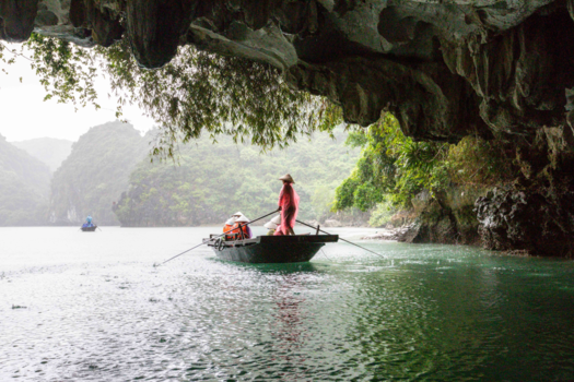 Halong Bay - Grot bezoek , Halong Bay, Noord Vietnam