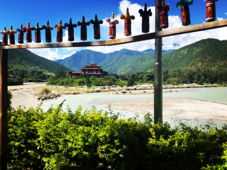 Bhutan - Beautiful & mystique Dzong in Phunaka