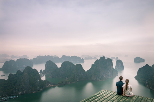 Halong Bay - A view from the top @ Halong Bay Vietnam