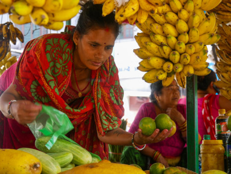 Nepal - The market is where you meet the locals