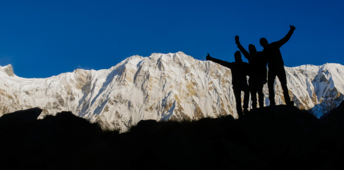 Annapurna Trail Trek - We've made it!!