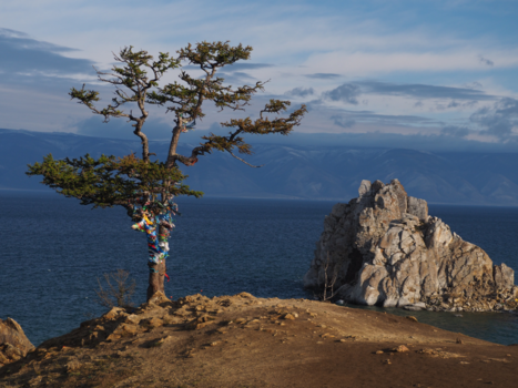 Baikalmeer - Olkhon Island Shaman's Rock