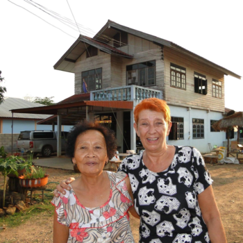 Rondreis Noord-Thailand - tante an mijn schoondochter