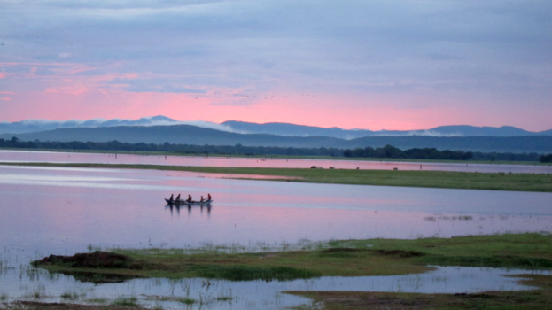 Sri Lanka - Roze avondrood Polonaruwa