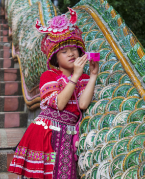 Thailand - ☼ CHIANG MAI ☼ Nadoen hoe ik kijk terwijl ik deze foto maak...