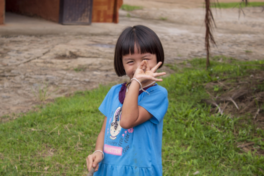 Thailand - Meisje in Pai