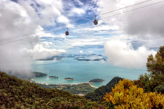 Pulau Langkawi - Tussen de wolken