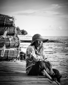 Thailand - Rust moment van een visser