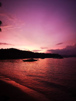 Filipijnen - Port barton, zonsondergang