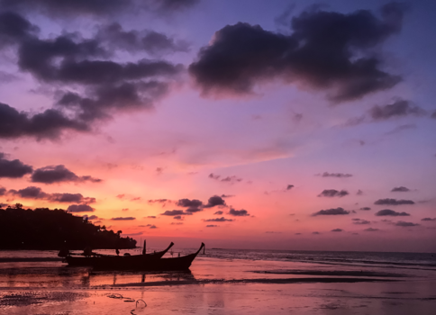Rondreis Thailand in twee weken - Zonsondergang Thailand