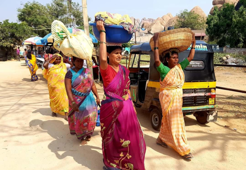 India - Laundry day in Hampi
