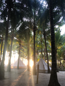 Filipijnen - Siquijor - Zonsondergang op de Glamping