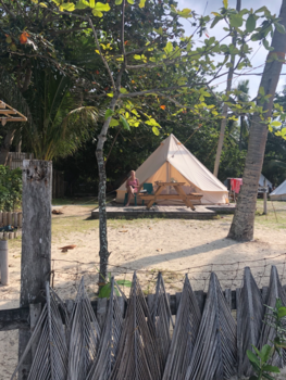 Filipijnen - Siquijor - Onze Glamping tent aan het strand